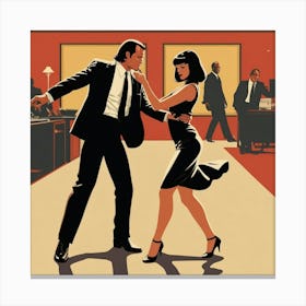 Pulp Fiction 4 Canvas Print