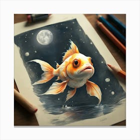 Goldfish 9 Canvas Print