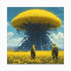 'The Yellow Cloud' Canvas Print