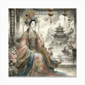 Chinese Empress 8 Canvas Print