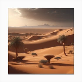 Sahara Desert 155 Canvas Print