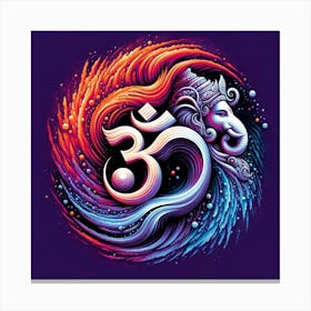 "Divine Spiral: Ganesha's Cosmic Dance" presents a mesmerizing blend of color and spirituality, portraying Lord Ganesha, the remover of obstacles, entwined within the sacred Om symbol. This artwork symbolizes the flow of life, spiritual awakening, and the continuous cosmic dance of existence. Perfect for seekers of enlightenment and lovers of deeply symbolic art, this piece invites wisdom and harmony into any space. Owning "Divine Spiral: Ganesha's Cosmic Dance" promises to be not just an aesthetic choice, but a journey into the essence of tranquility and introspection. Canvas Print