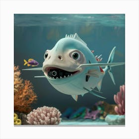 Fish In The Sea Canvas Print