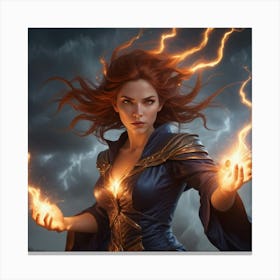 Mages Of Magic 1 Canvas Print