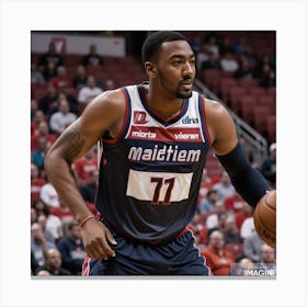 John Wall AI Canvas Print