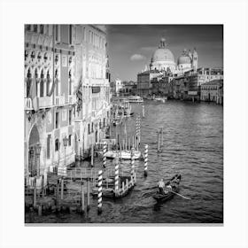 Venice Canal Grande & Santa Maria della Salute Canvas Print