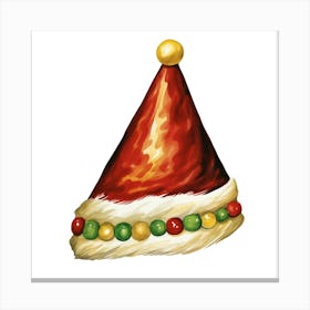 Santa Hat Canvas Print