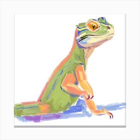 Bearded Dragon Lizard 02 Canvas Print