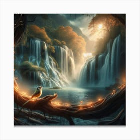 Fairytale Waterfall 4 Canvas Print