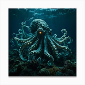 Octopus 3 Canvas Print