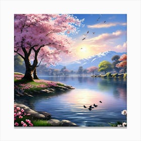 Springtime Serenity02 Canvas Print
