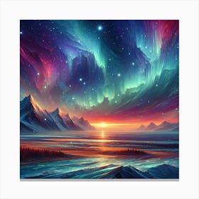 Aurora S Symphony 20 Canvas Print