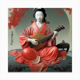 Geisha Canvas Print