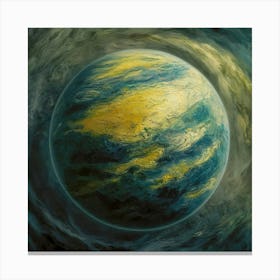 Planet Earth Canvas Print