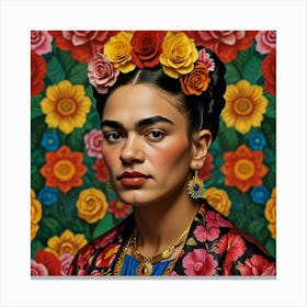 Default Frida Kahlo Art 2 Canvas Print