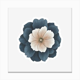 Blue Flower Canvas Print