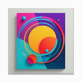 Abstract Abstract Painting Canvas Print