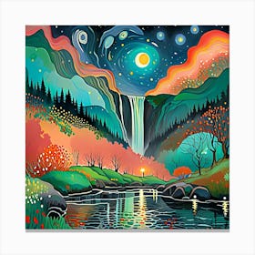 Starry Night 9 Canvas Print