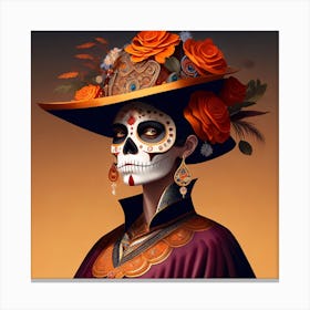 Day Of The Dead 02 Canvas Print