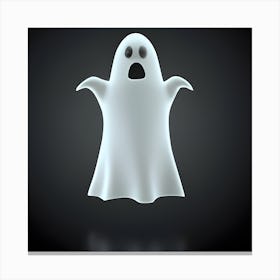 "scary" ghost Canvas Print