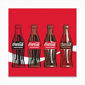 COKE WAVE | COCA COLA POP ART Canvas Print