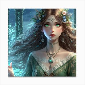 Fairy Girl 2 Canvas Print