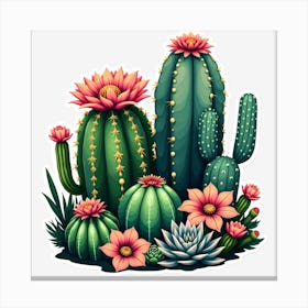 Cactus Canvas Print