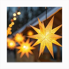 Christmas Lights 3 Canvas Print