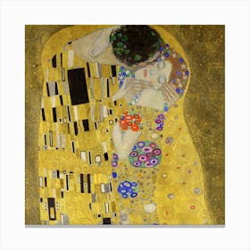 Kiss By Gustav Klimt 2 Canvas Print