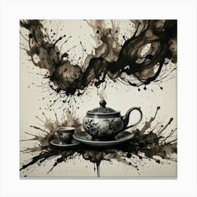 Tea Art 178 Canvas Print