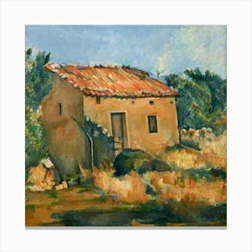 House In The Countryside Canvas Print