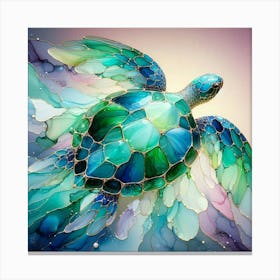 A crystal turtle 2 Canvas Print