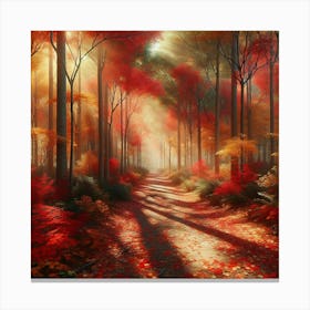 Autumn Forest Canvas Print