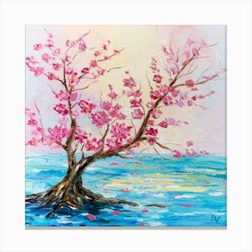 Lonely Sakura Canvas Print
