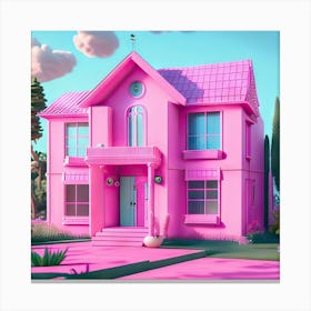 Barbie Dream House (622) Canvas Print