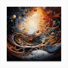 Quantum Creation Canvas Print