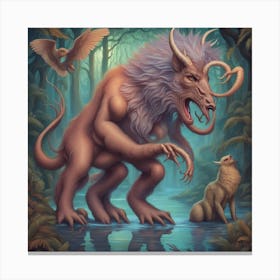 Sasquatch Canvas Print