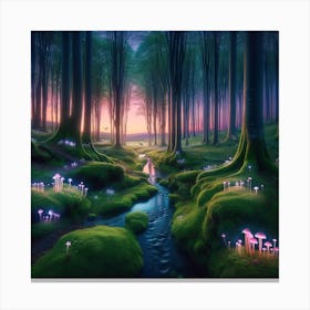 Fairy Forest 1 Canvas Print