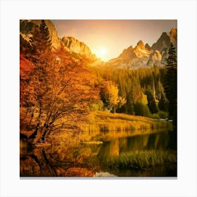 Firefly Warm Memories Glow Nature Scenes Enhanced With Warm Tones For A Cozy, Nostalgic Feeling Leinwandbild