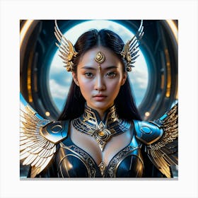 Korean Warrior Canvas Print