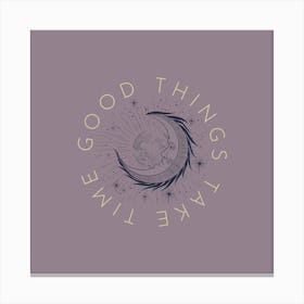 Good Things Like Light Canvas Print