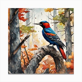 Woodpecker 1 Canvas Print