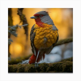 Rufous-Tailed Robin Canvas Print