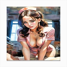 Kawaii Nurse-Drucke 07.12.2024--cc69d51f2c91 Canvas Print