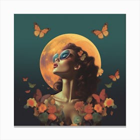 Moon Shades Canvas Print