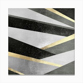 Golden geometry 10 Canvas Print