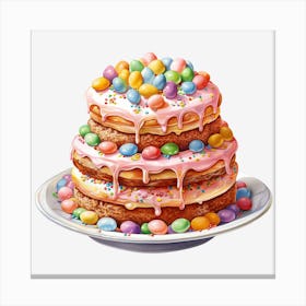 Easter Cake 3 Canvas Print