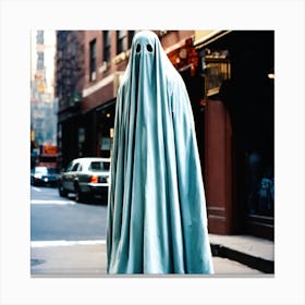 Ghost In The City 3 Canvas Print