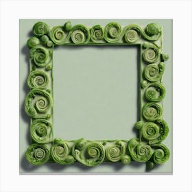 Brussels Sprout Frame Canvas Print