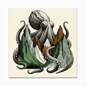 Octopus Canvas Print